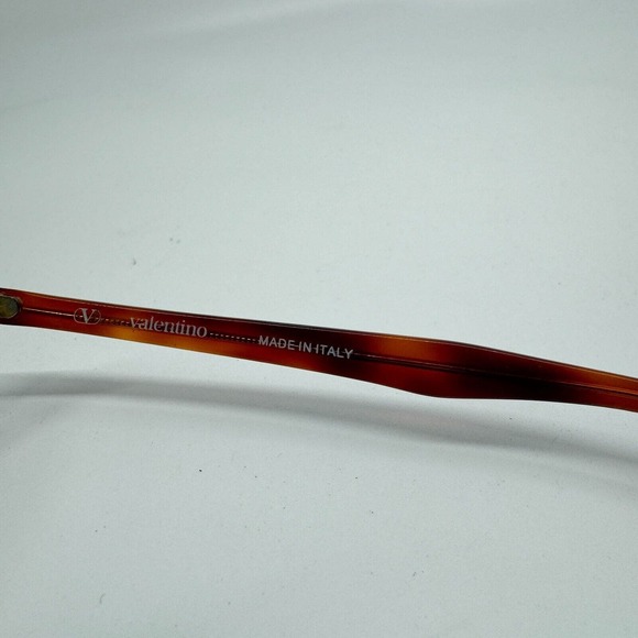 Valentino Eyeglasses Frames VG2 93 Orange Tortoise Full Rim 54-21-130 H10217 - Picture 6 of 7